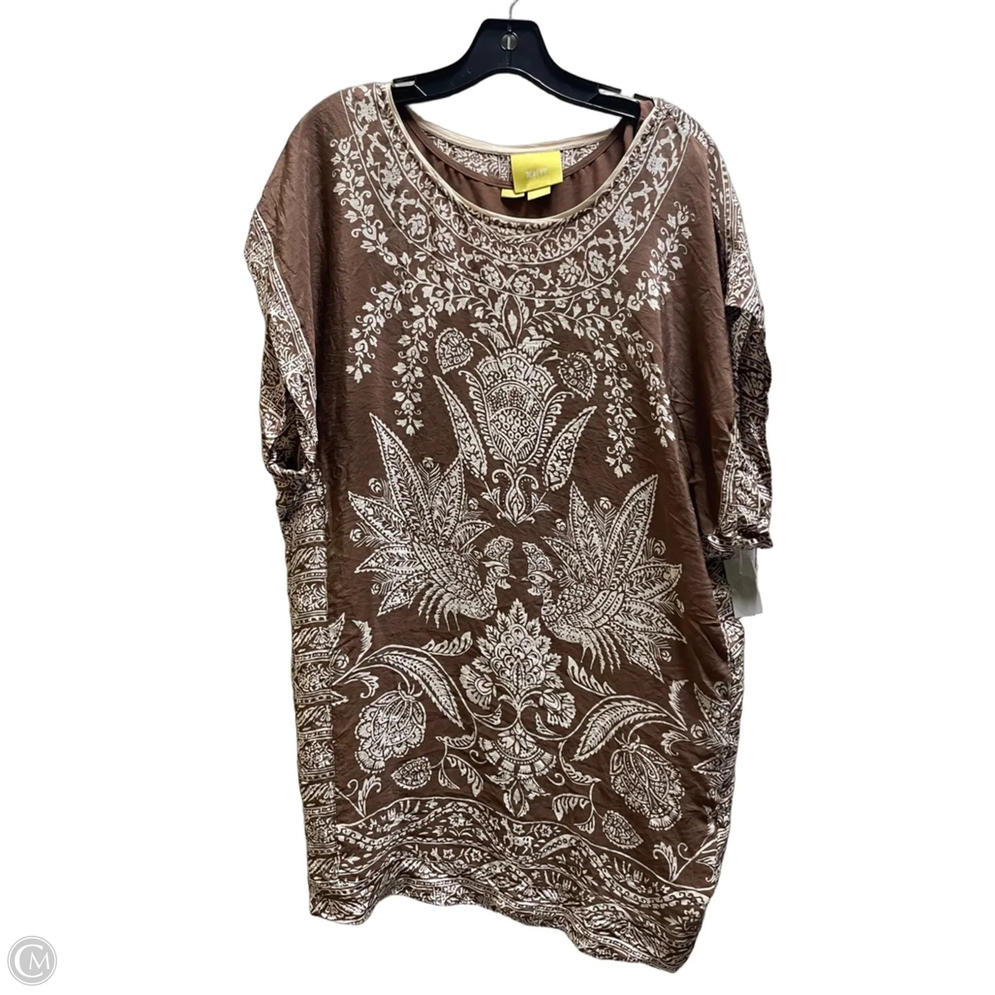 Dress Casual Short By Maeve In Brown, Size: M