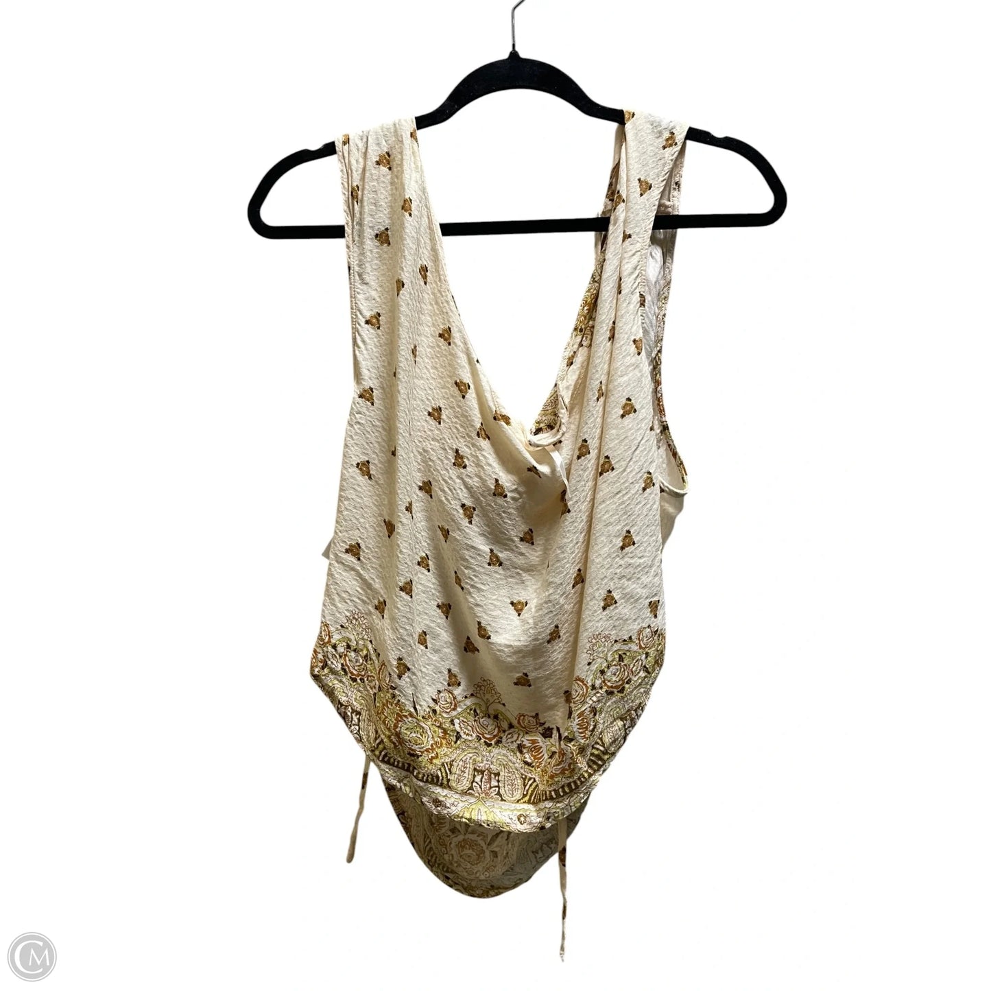 Top Sleeveless By Free People In Cream, Size: L