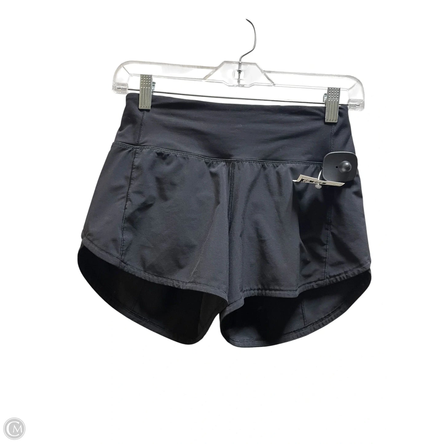 Athletic Shorts By Lululemon In Black, Size: 2