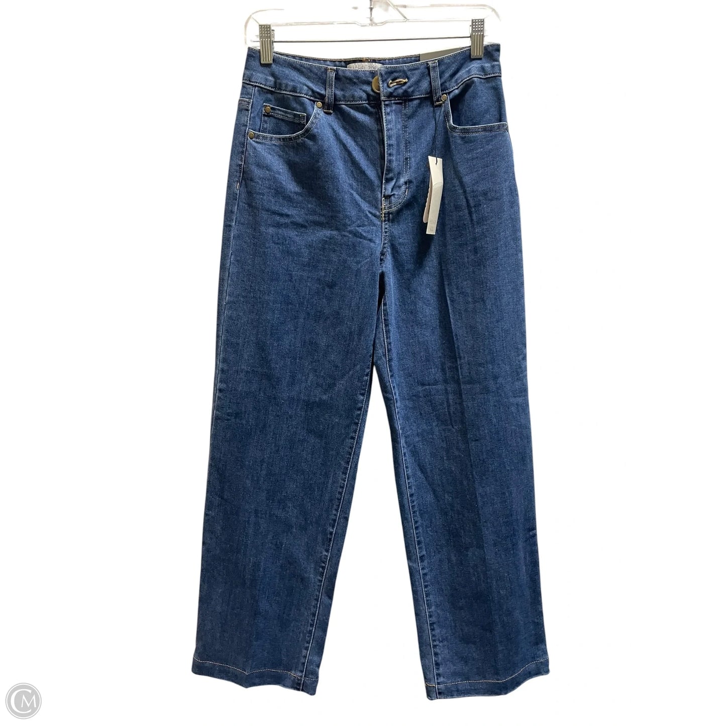 Jeans Straight By Rachel Zoe In Blue Denim, Size: 4