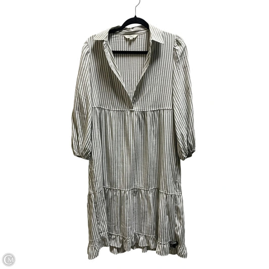 Dress Casual Midi By Max Studio In Striped Pattern, Size: Xs