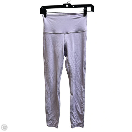 Athletic Leggings By Lululemon In Purple, Size: 4