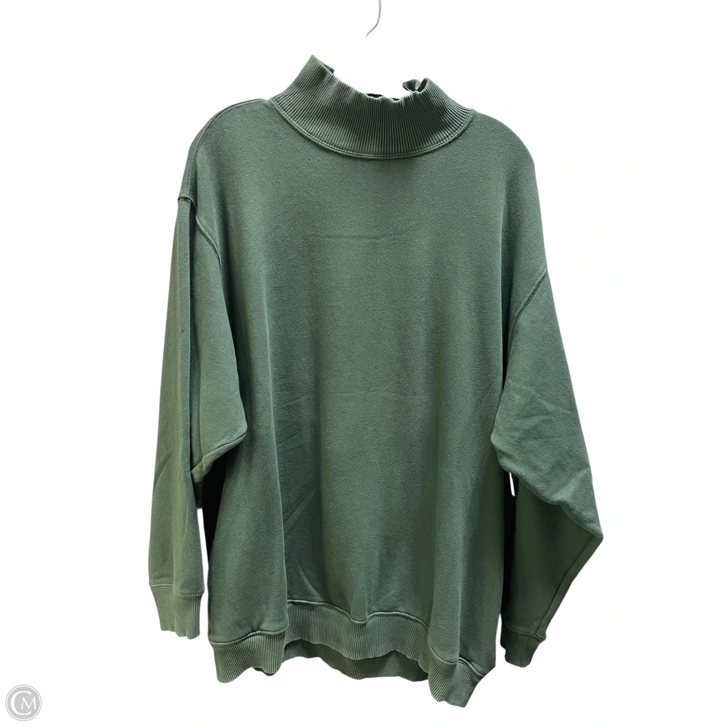 Top Long Sleeve By Aerie In Green, Size: L