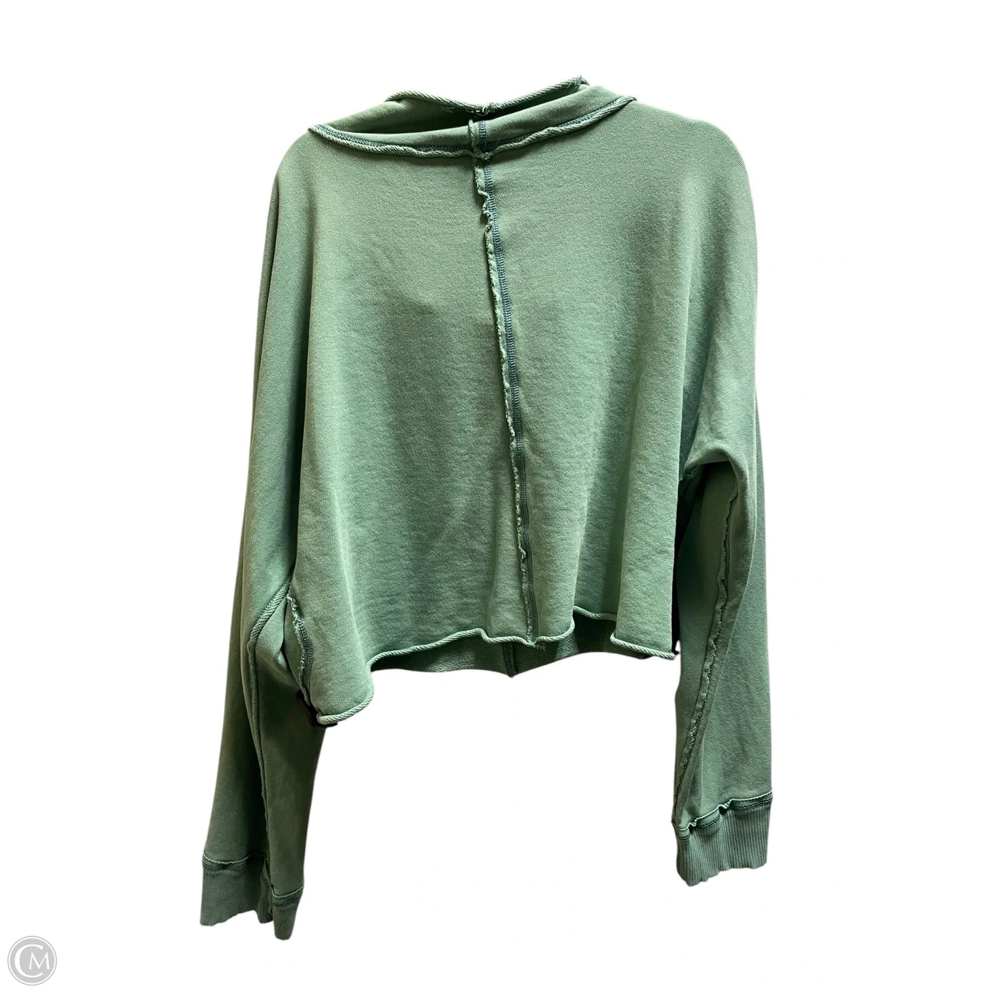 Top Long Sleeve By Free People In Green, Size: M