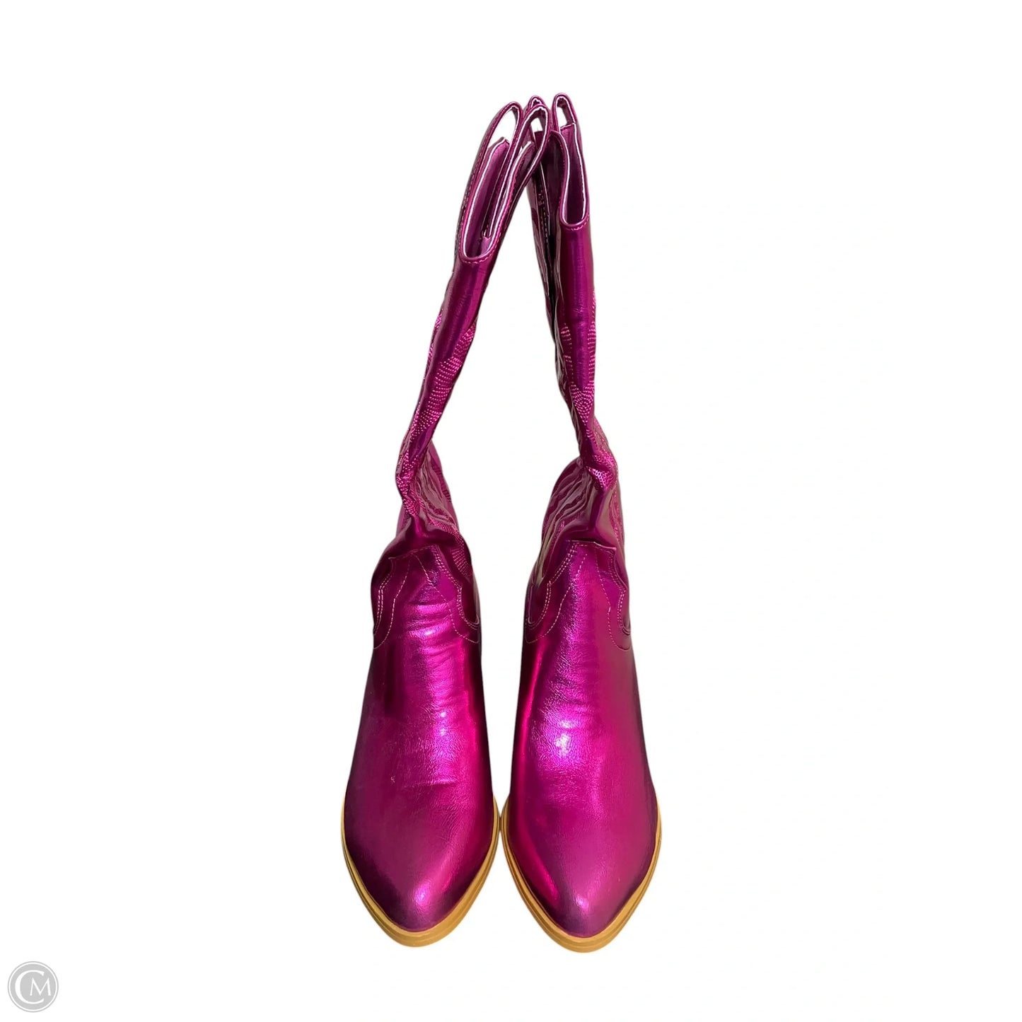 Boots Western By Clothes Mentor In Pink, Size: 9