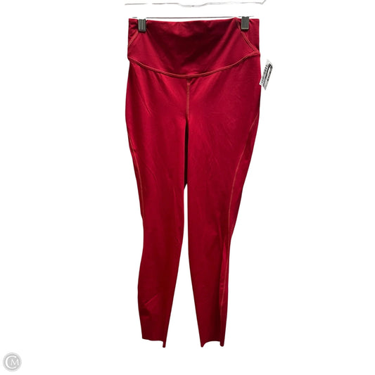 Athletic Leggings By Lululemon In Red, Size: 6