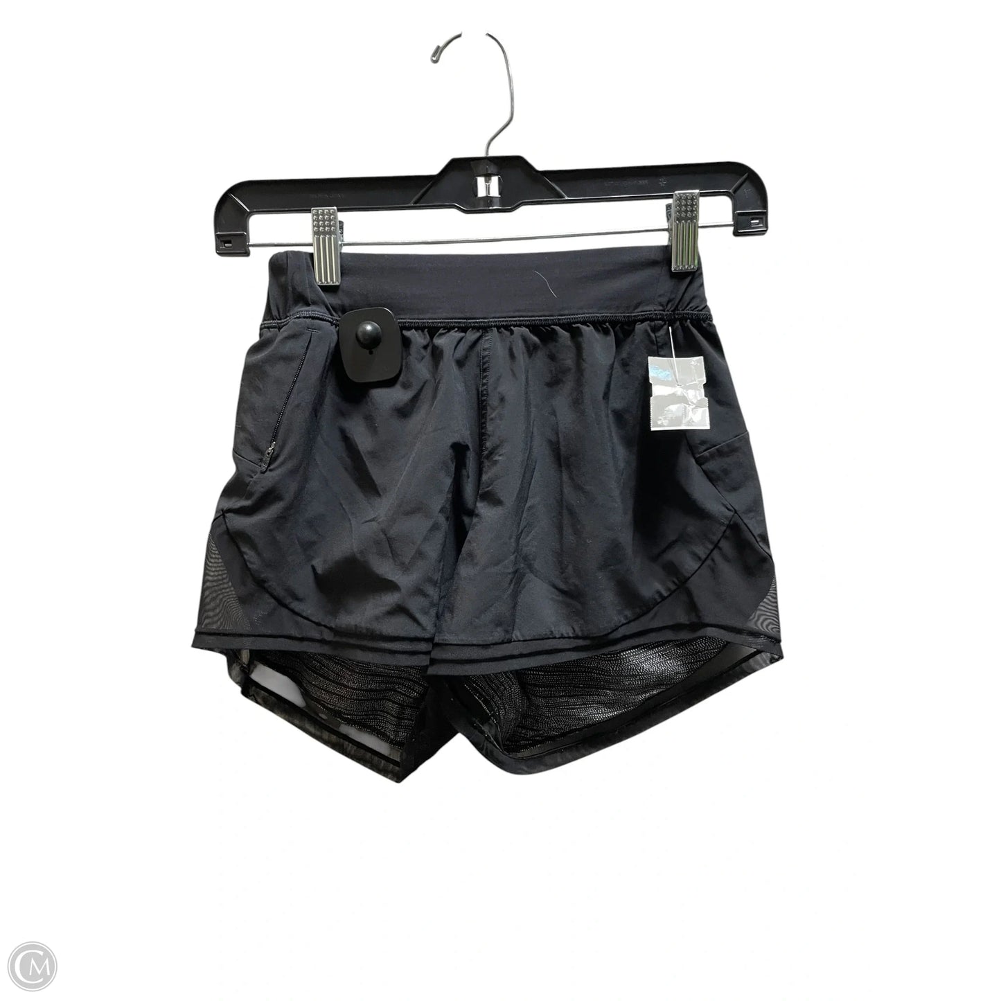 Athletic Shorts By Lululemon In Black, Size: 2