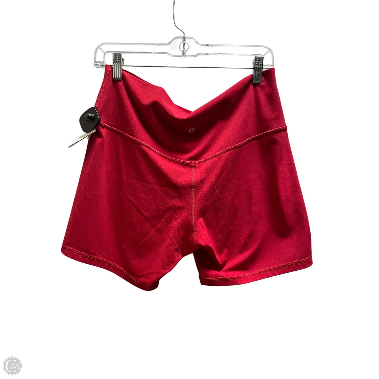 Athletic Shorts By Lululemon In Red, Size: 14