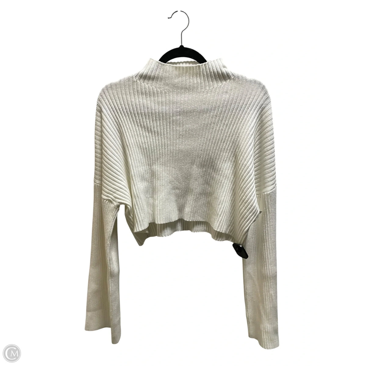 Top Long Sleeve By Talulah In Cream, Size: S