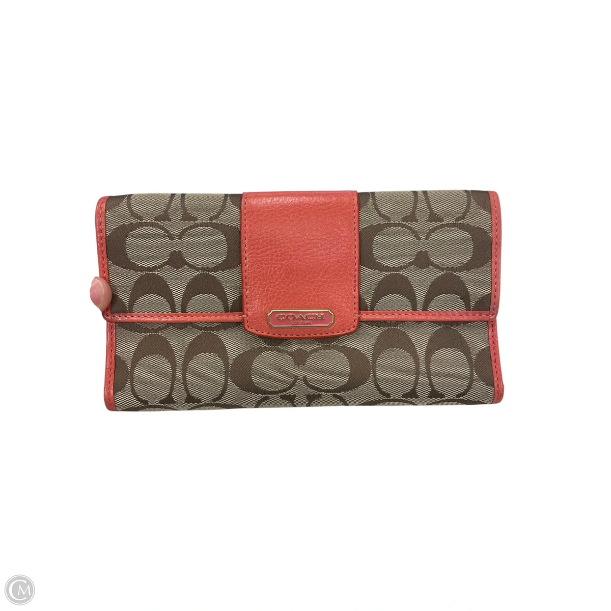 Wallet Designer By Coach, Size: Large