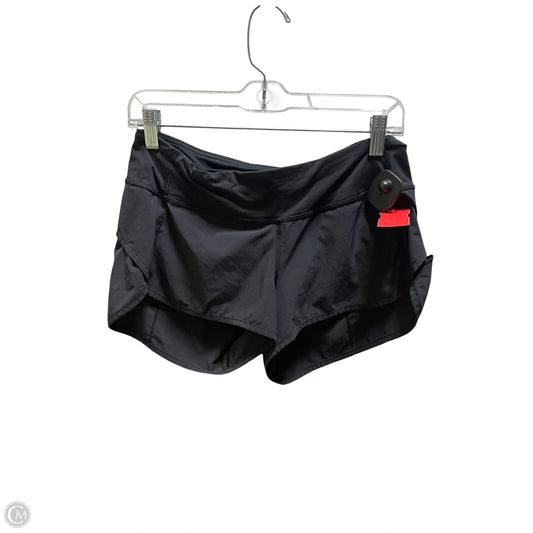 Athletic Shorts By Lululemon In Black, Size: 6