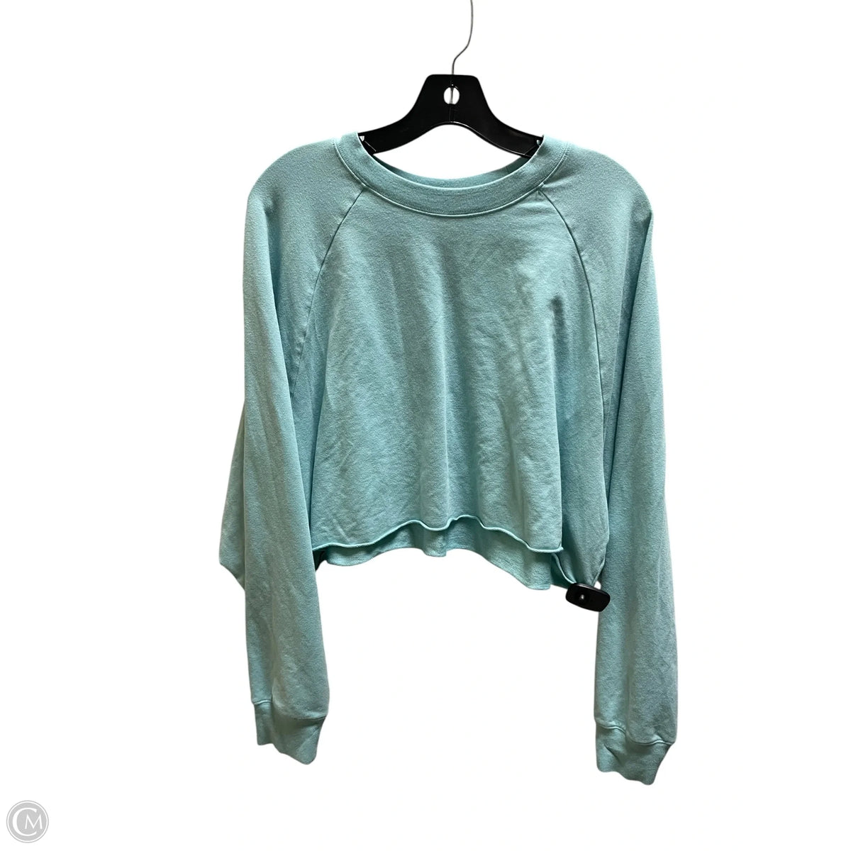 Athletic Sweatshirt Crewneck By Alo In Blue, Size: L