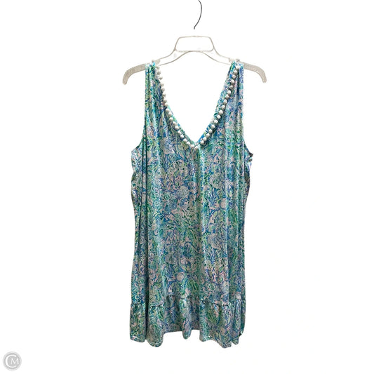 Dress Designer By Lilly Pulitzer In Blue, Size: 1x