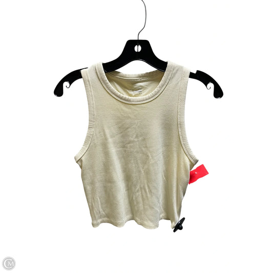 Top Sleeveless By Offline In Yellow, Size: M