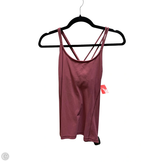 Athletic Tank Top By Lululemon In Pink, Size: 8