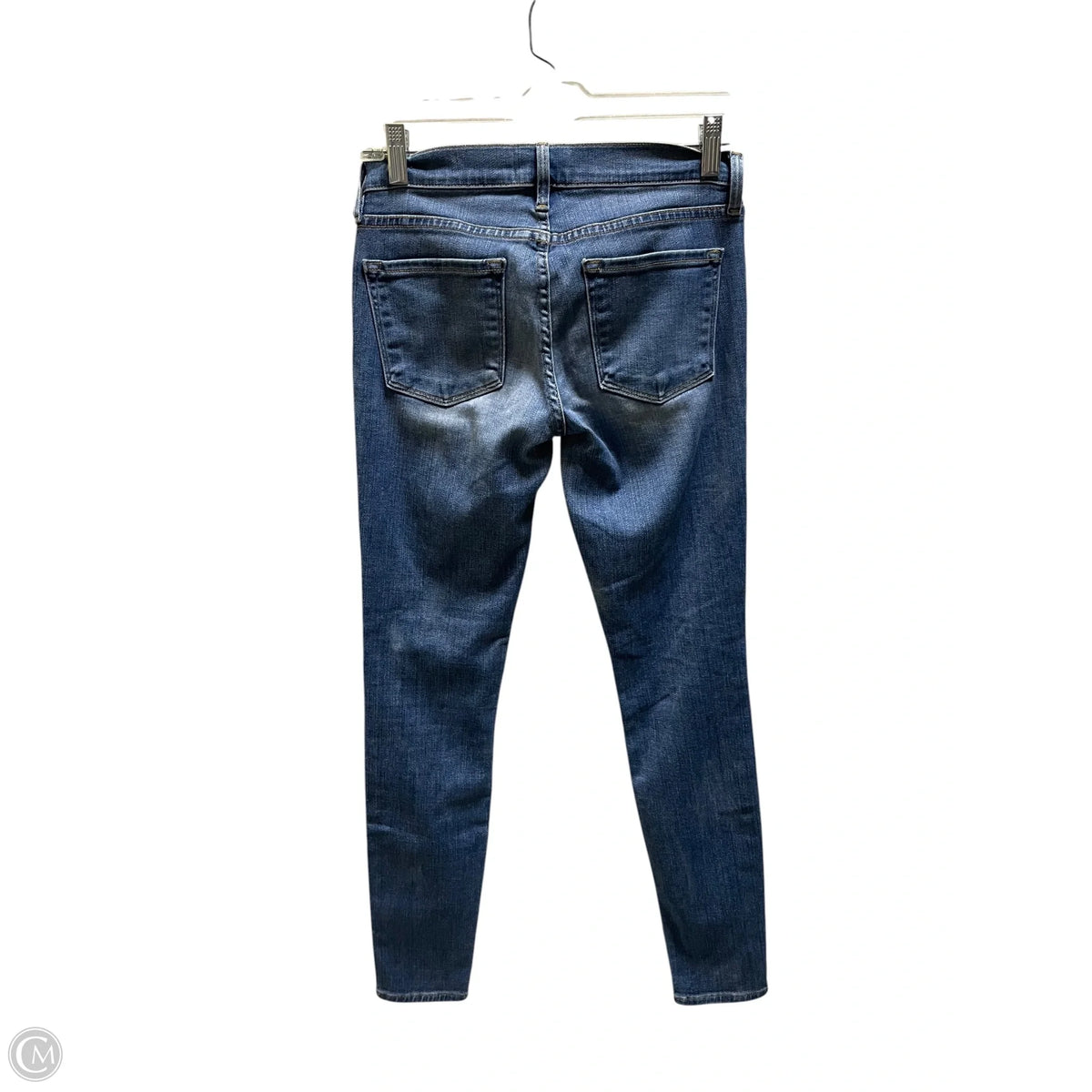 Jeans Skinny By Frame In Blue Denim, Size: 2