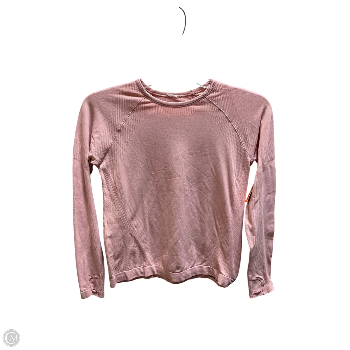 Athletic Top Long Sleeve Collar By Athleta In Pink, Size: S