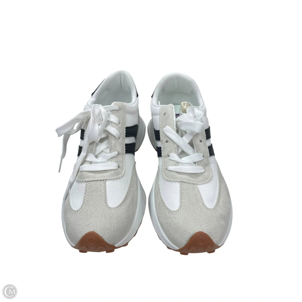 Shoes Sneakers By Clothes Mentor In White, Size: 9.5