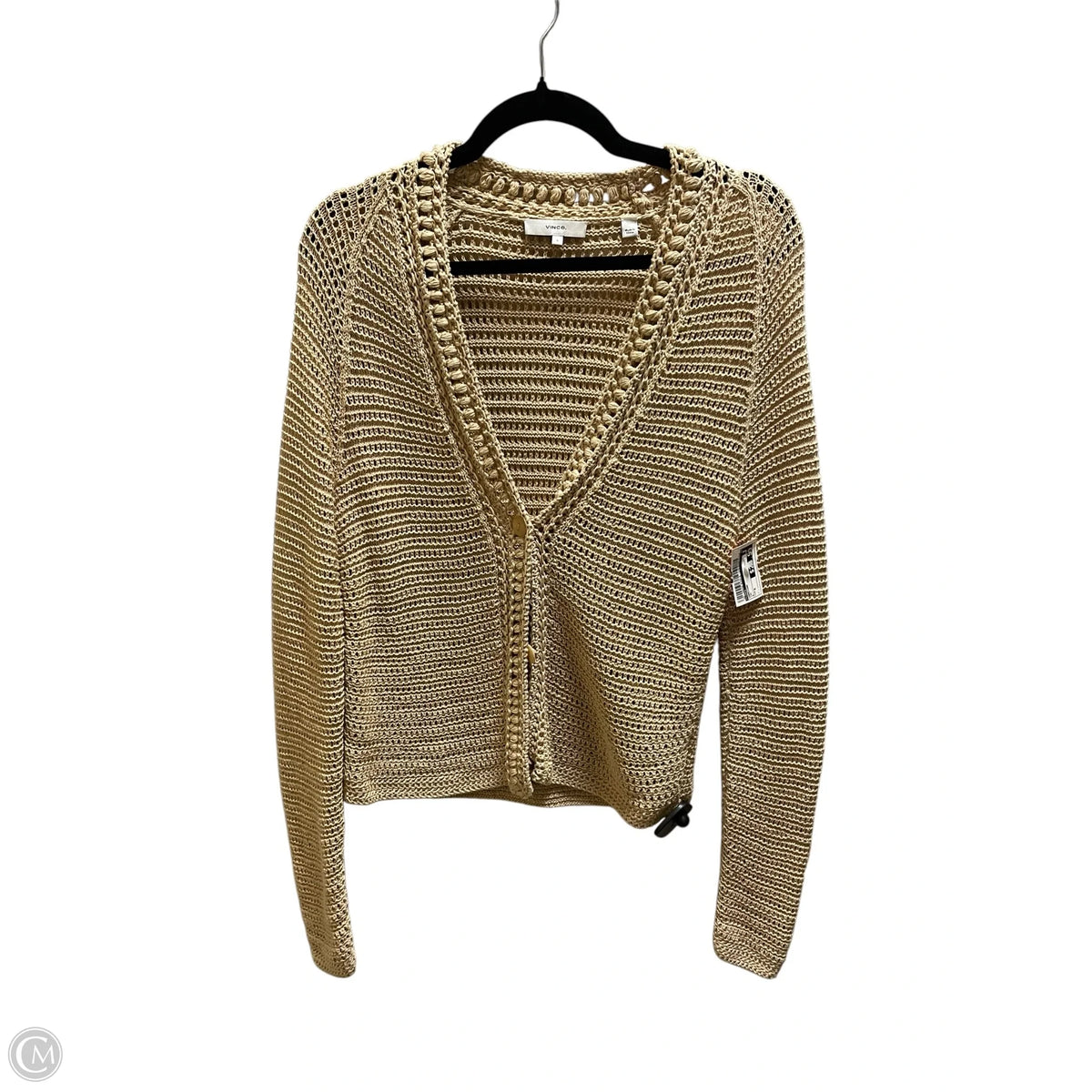 Cardigan By Vince In Tan, Size: S