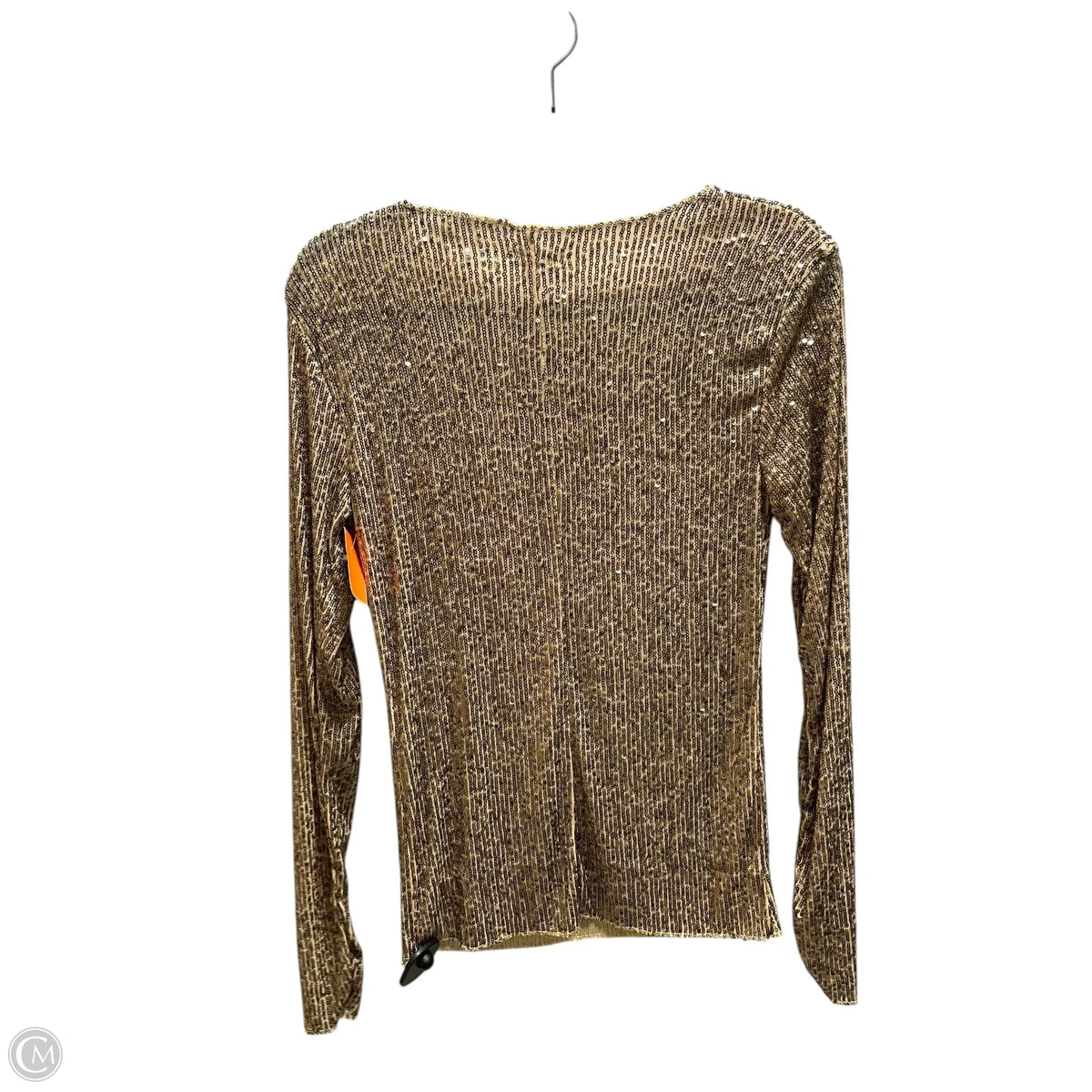 Top Long Sleeve By Free People In Gold, Size: S