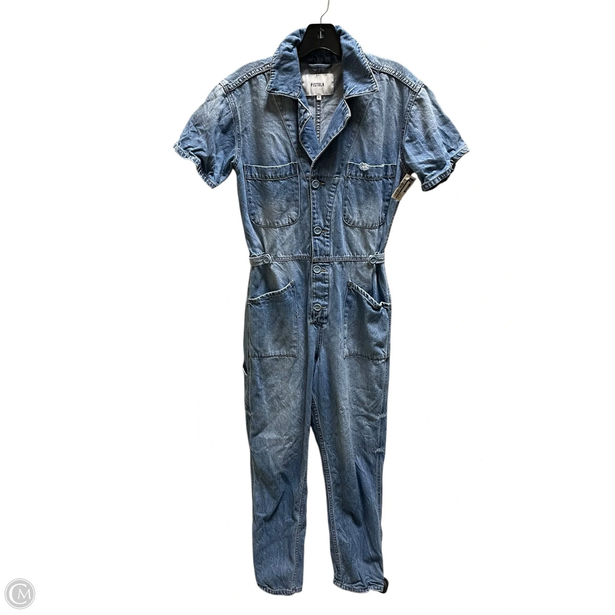 Jumpsuit By Pistola In Blue Denim, Size: Xs