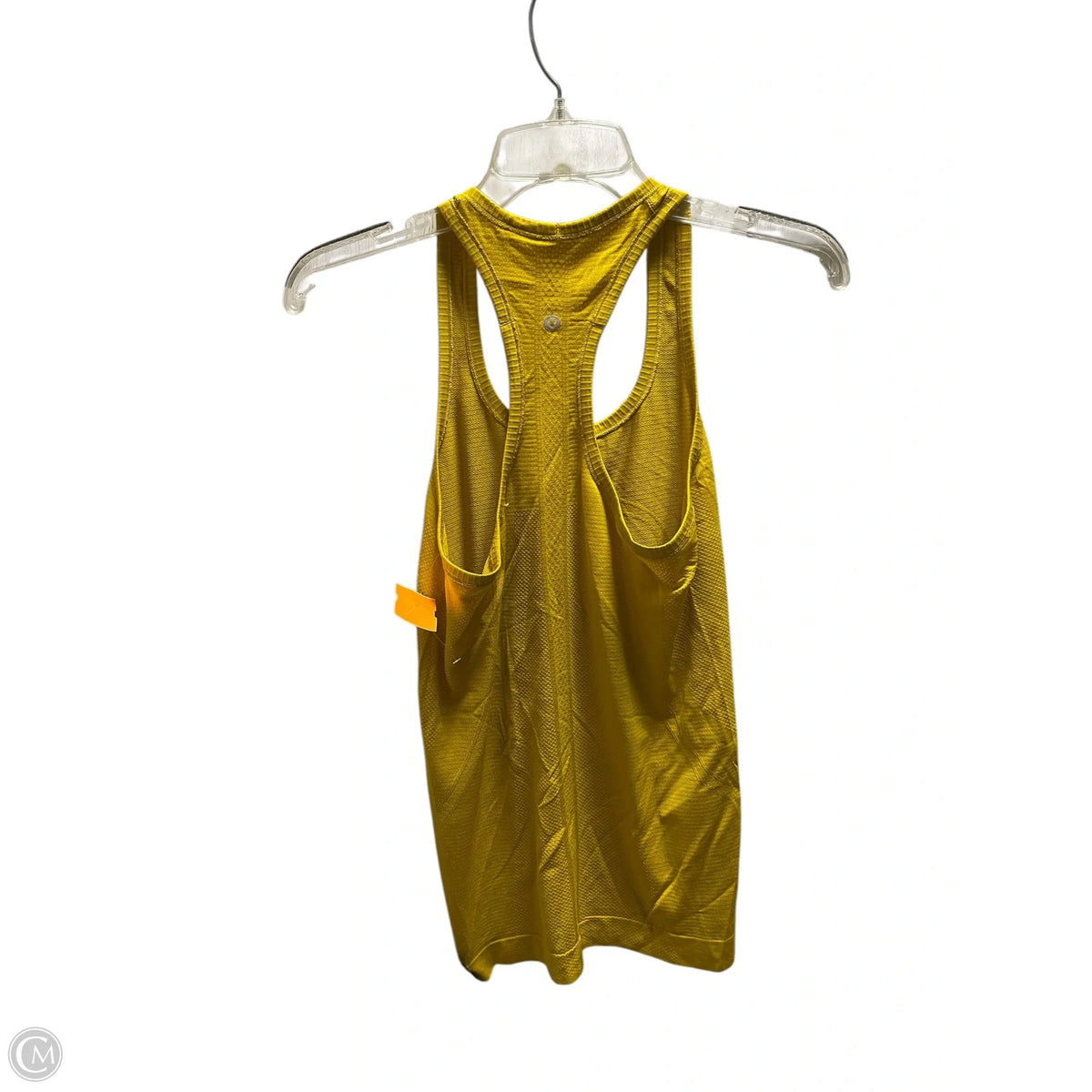 Athletic Tank Top By Lululemon In Yellow, Size: 6