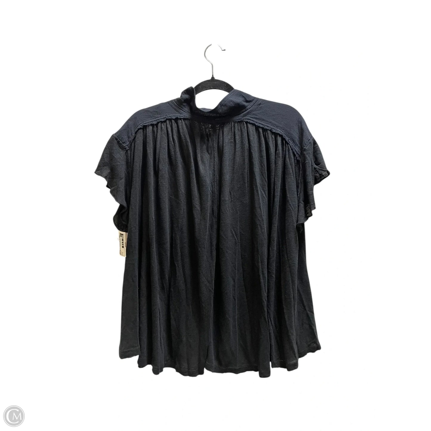 Top Long Sleeve By Free People In Black, Size: M