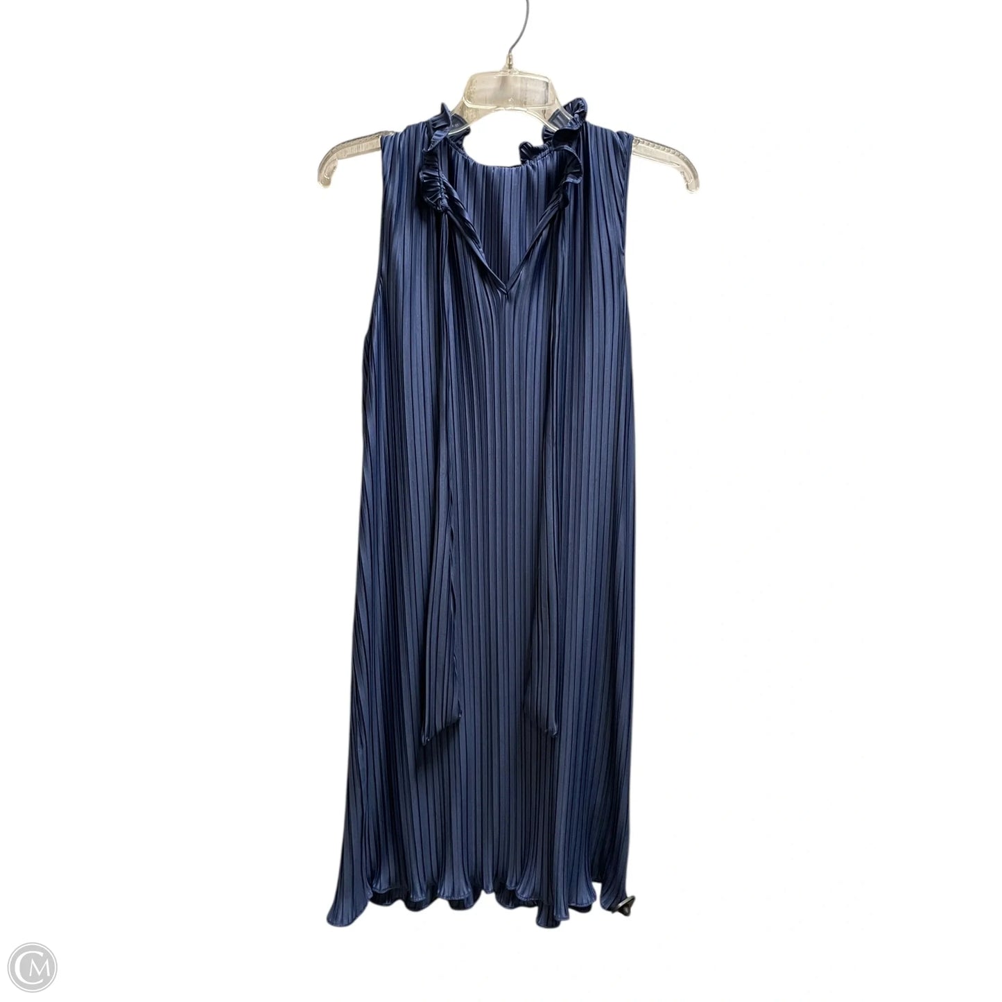 Dress Casual Midi By Dkny In Blue, Size: S
