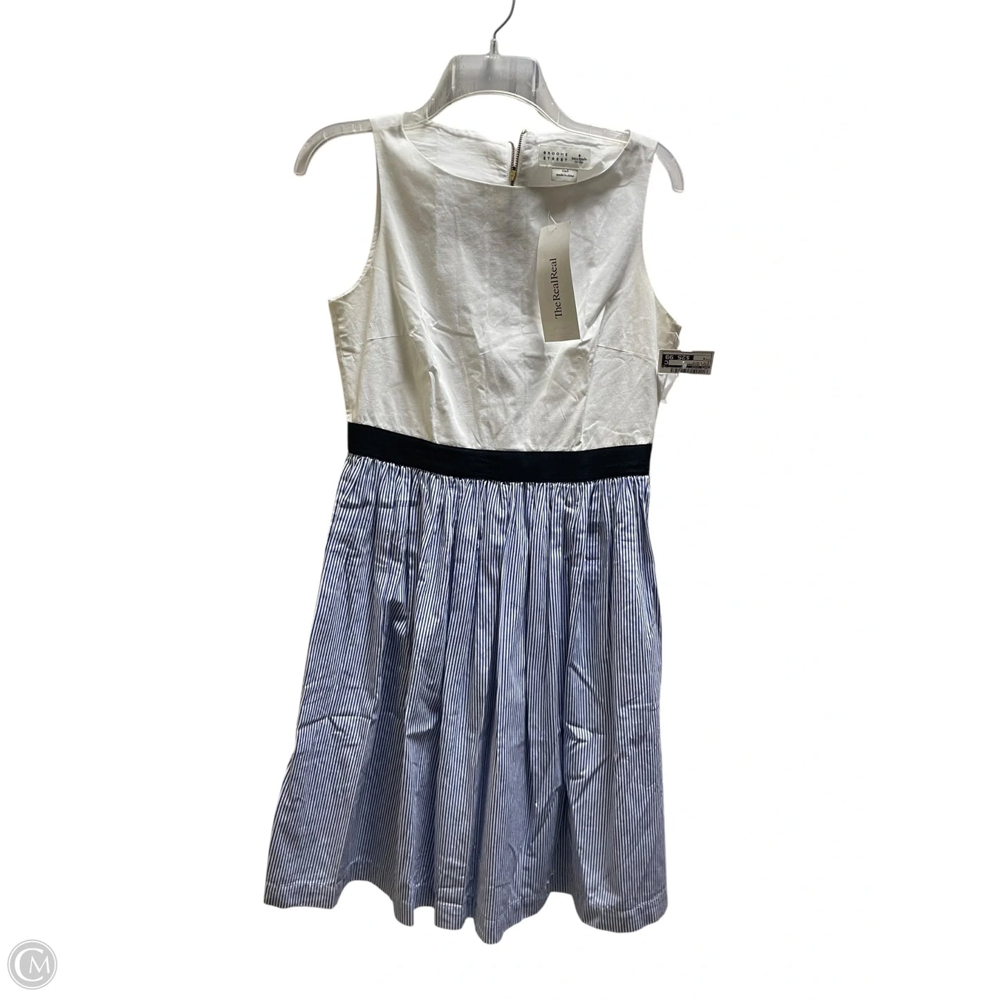 Dress Designer By Kate Spade In Blue & White, Size: 6