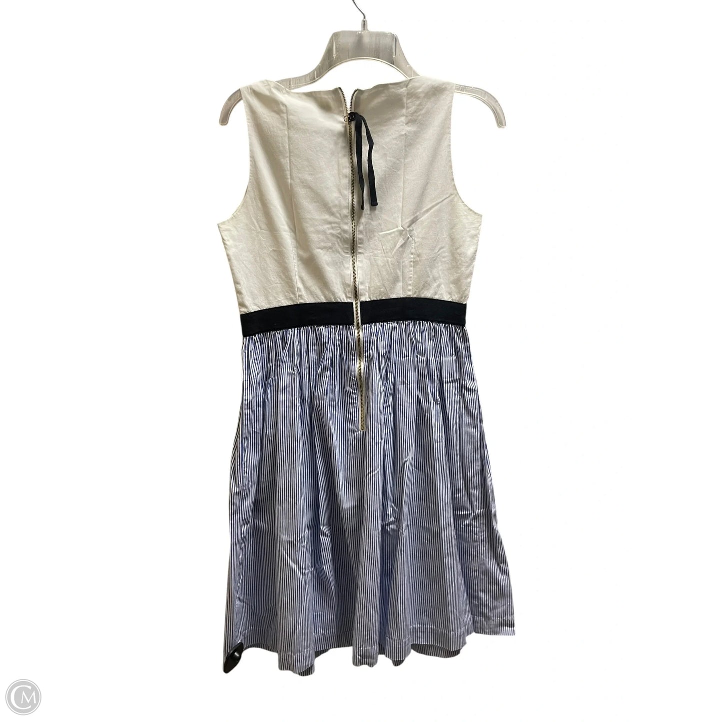 Dress Designer By Kate Spade In Blue & White, Size: 6