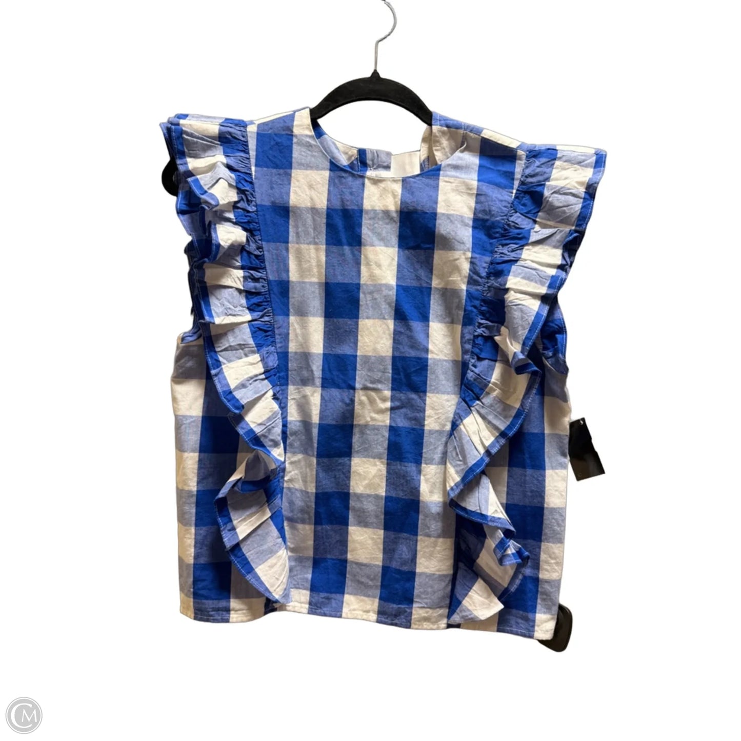 Top Sleeveless By Clothes Mentor In Blue, Size: Xs