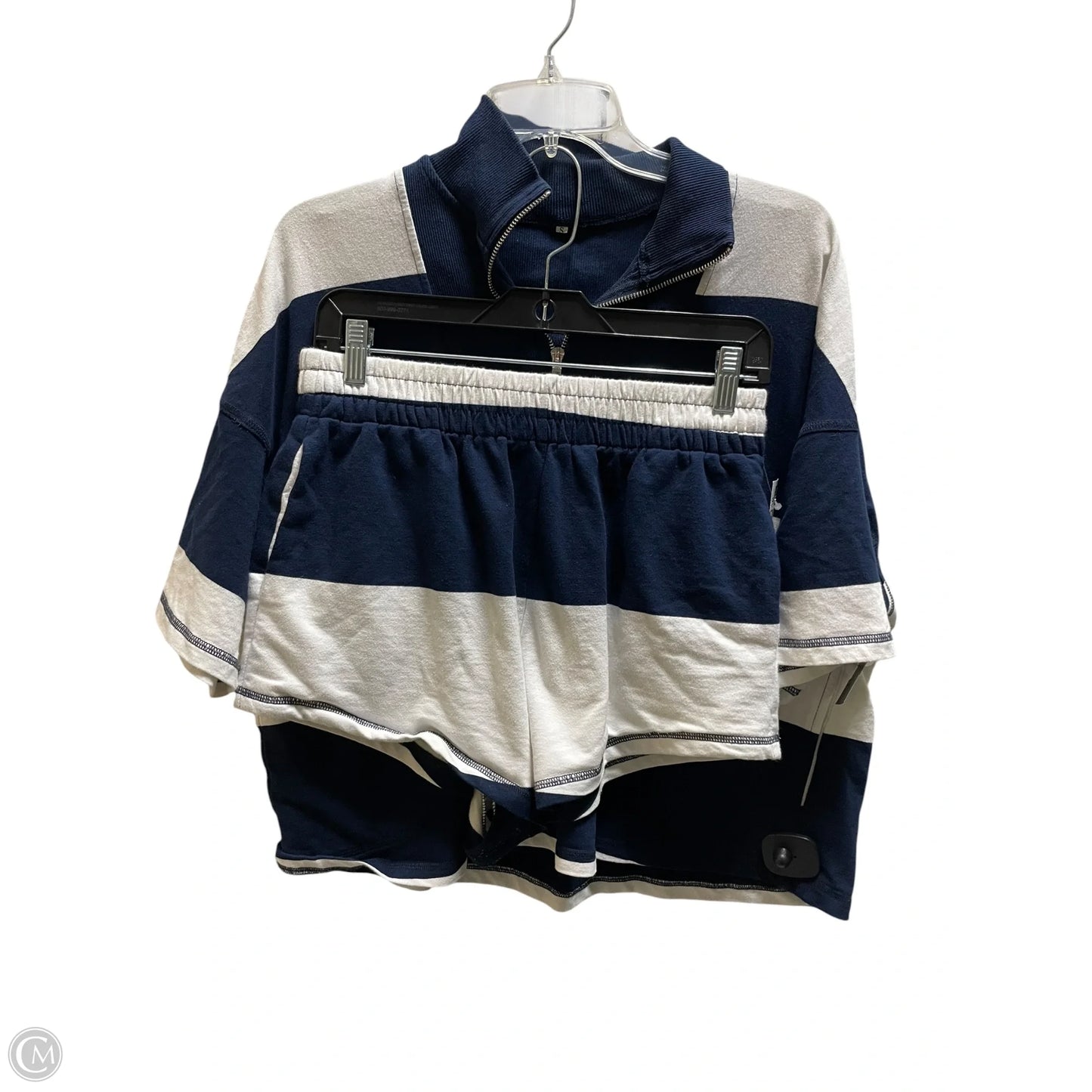 Shorts Set By Clothes Mentor In Navy, Size: S