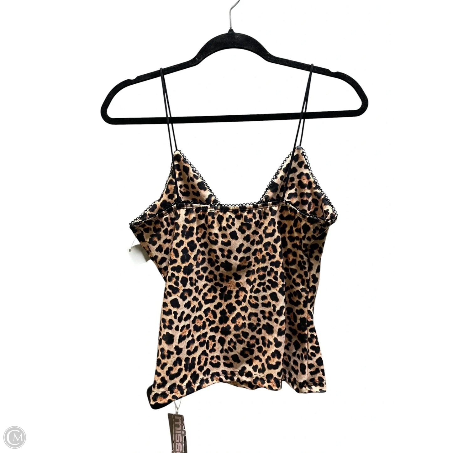Tank Top By Missguided In Animal Print, Size: S