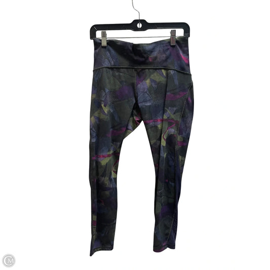 Athletic Leggings By Lululemon In Multi-colored, Size: 8