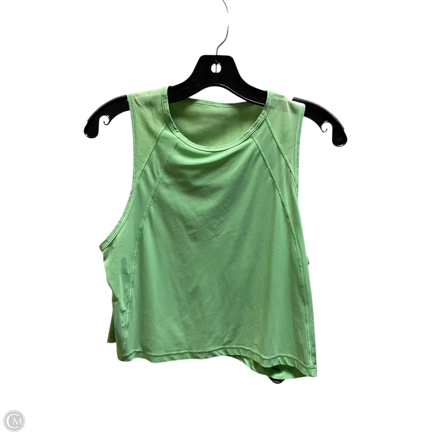 Athletic Tank Top By Lululemon In Green, Size: M
