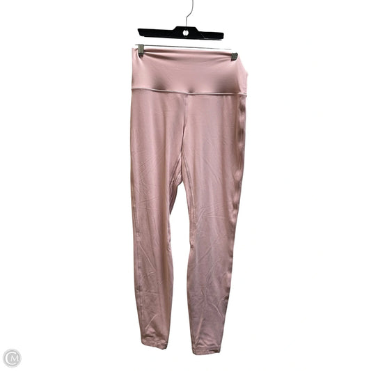 Athletic Leggings By Lululemon In Pink, Size: 8