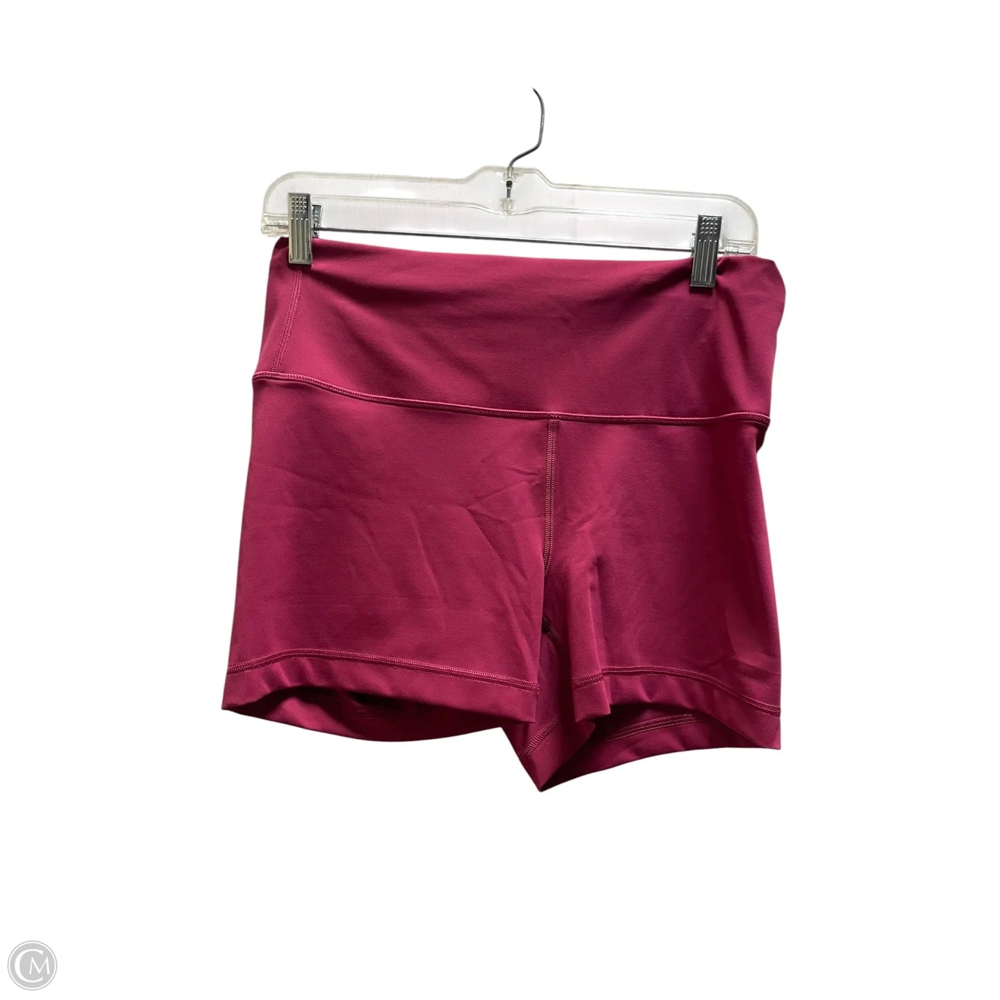 Athletic Shorts By Lululemon In Red, Size: 12