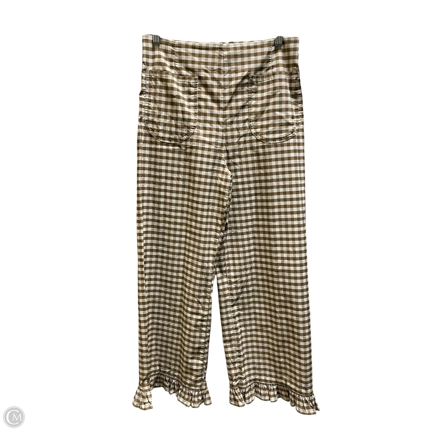 Pants Dress By Maeve In Plaid Pattern, Size: 8