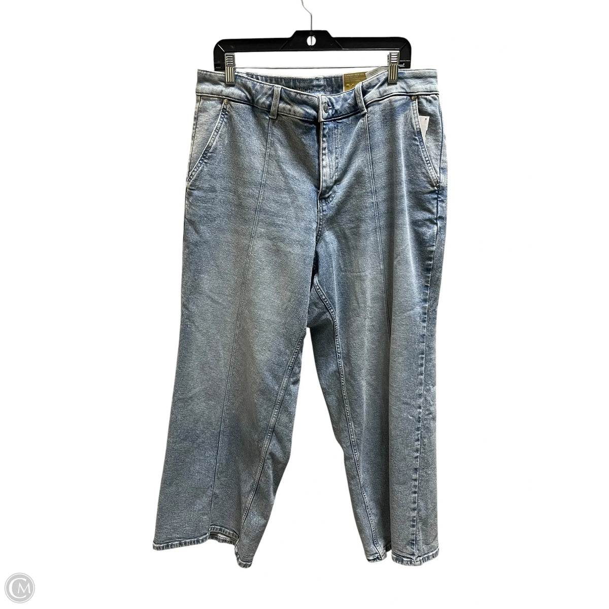 Jeans Designer By Michael Kors In Blue Denim, Size: 16