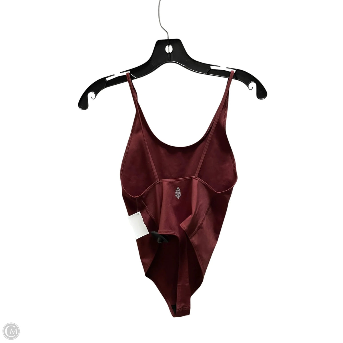 Bodysuit By Free People In Maroon, Size: Xs