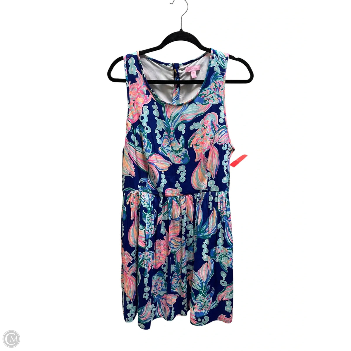 Dress Designer By Lilly Pulitzer In Blue, Size: 12