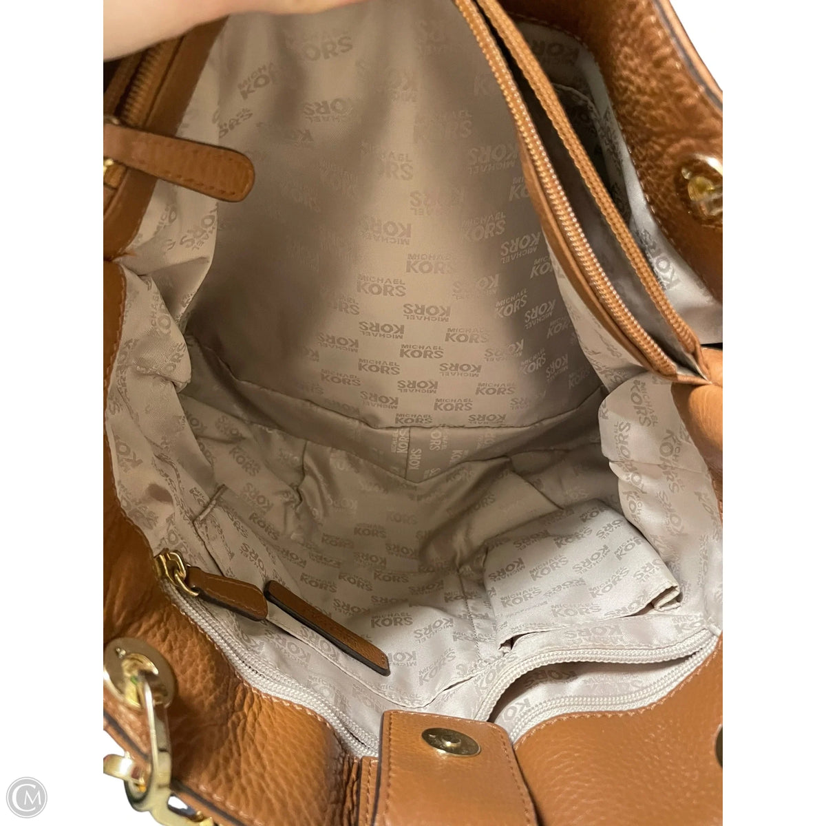 Handbag Designer By Michael Kors, Size: Medium