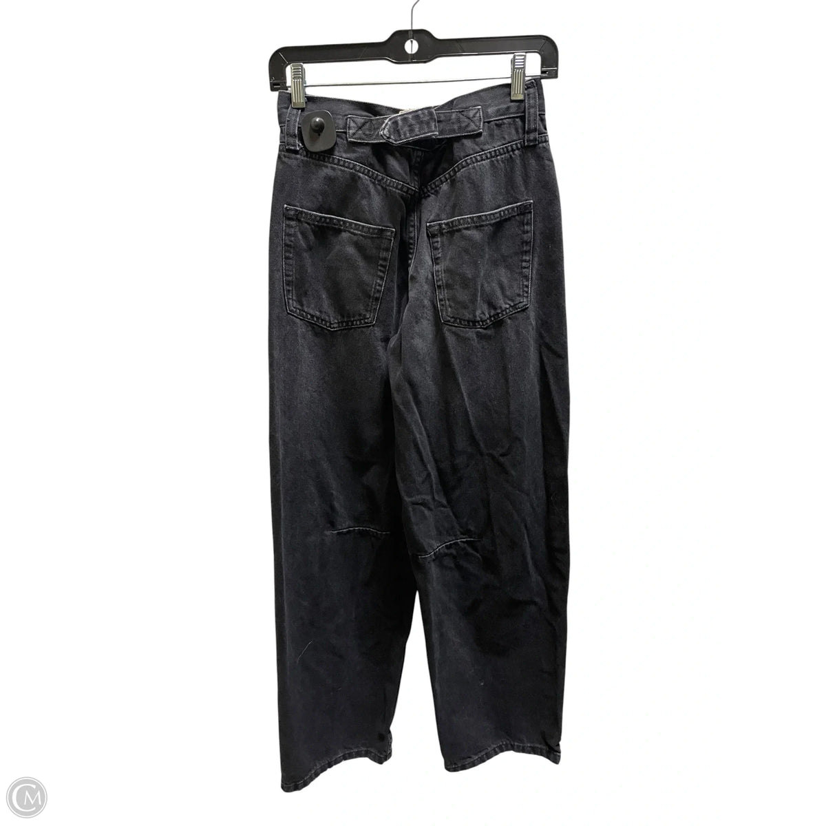 Jeans Wide Leg By Bdg In Black Denim, Size: 0