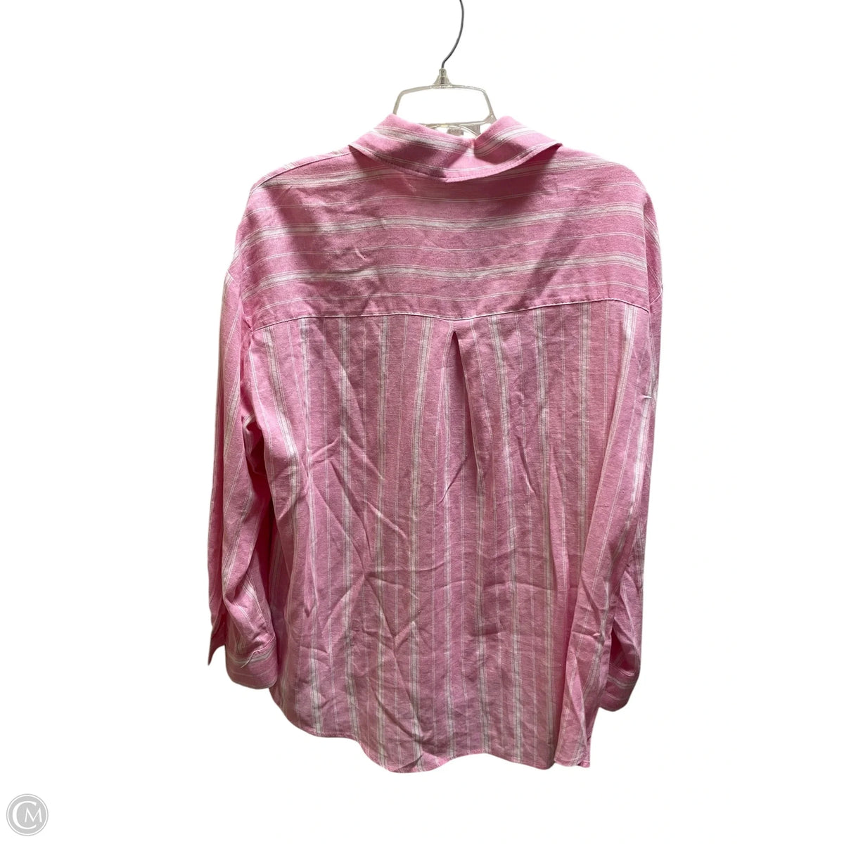 Top Long Sleeve By Zara In Pink, Size: Xs