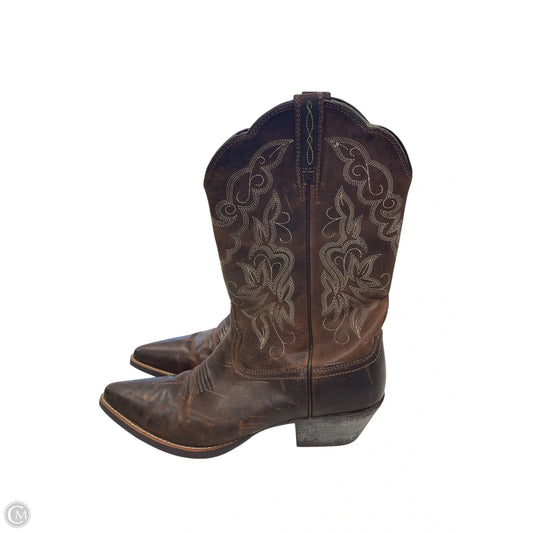 Boots Western By Ariat In Brown, Size: 8