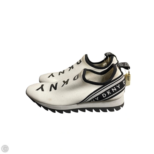 Shoes Sneakers By Dkny In White, Size: 7
