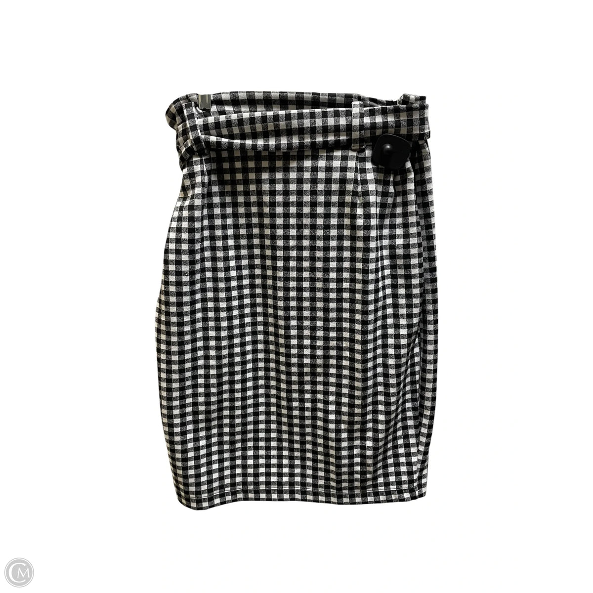 Skirt Midi By Maeve In Checkered Pattern, Size: L