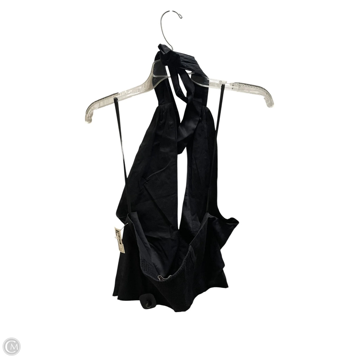 Top Sleeveless By Loft In Black, Size: M