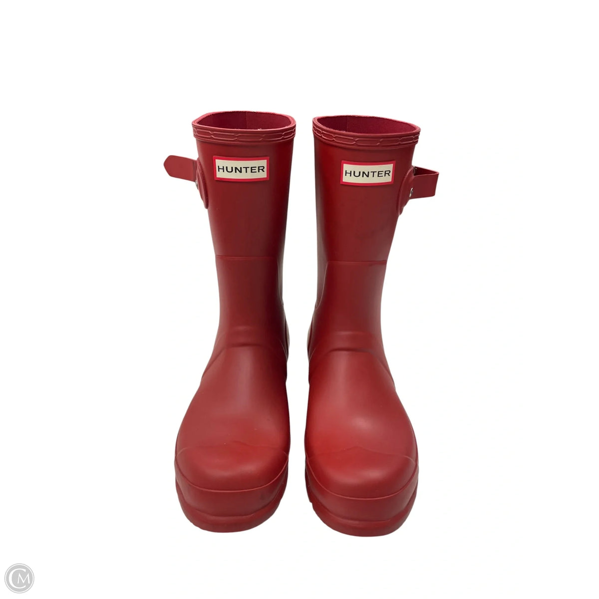 Boots Designer By Hunter In Red, Size: 11