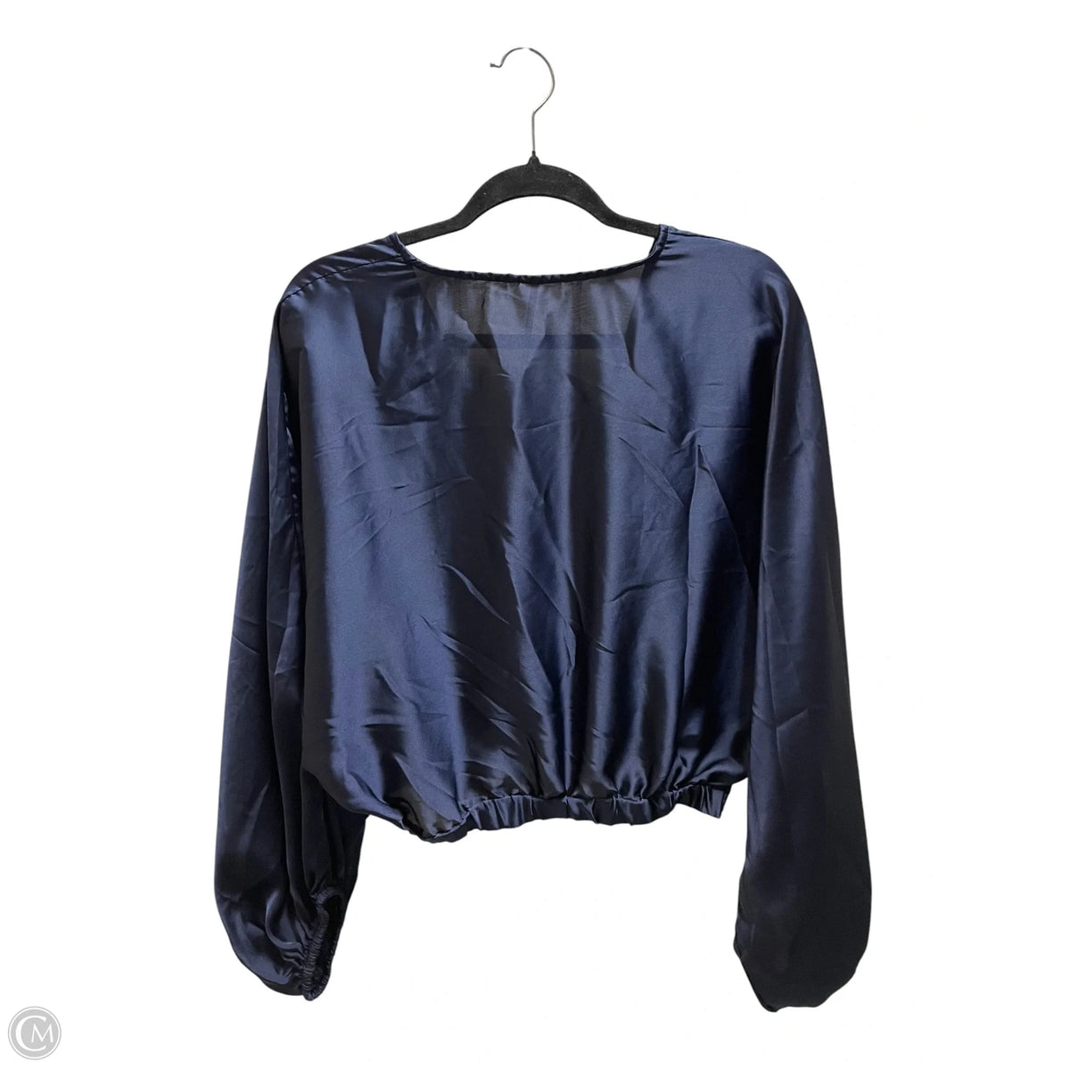 Top Long Sleeve By Free People In Navy, Size: S